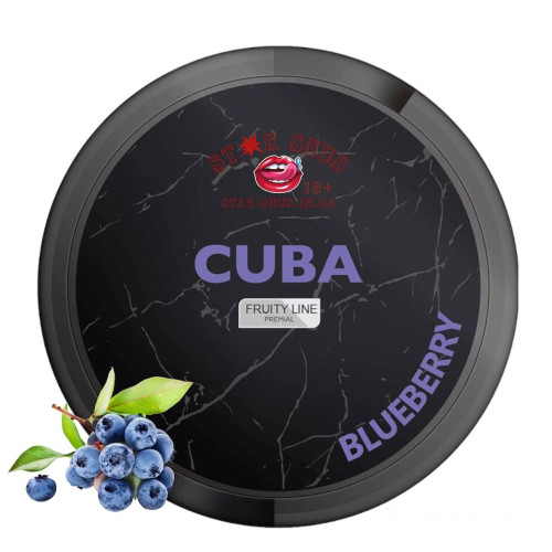Снюс Куба блэк черника 43 мг Снюс Куба блэк черника 43 мг