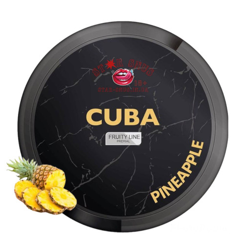 Снюс Куба блэк ананас 43 мг Снюс Куба блэк ананас 43 мг