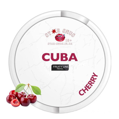 Cuba white cherry 16 мг Cuba white cherry 16 мг