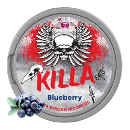 Снюс Killa Blueberry Черника Снюс Killa Blueberry Черника