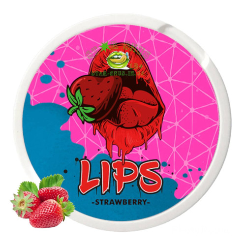 Снюс Lips Strawberry 16 мг Снюс Lips Strawberry 16 мг