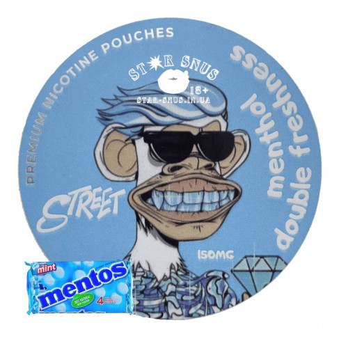 Снюс Стрит Ментол 150 мг Снюс Стрит Ментол 150 мг