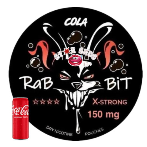 Снюс Rabbit  Кола 150 мг Снюс Rabbit  Кола 150 мг