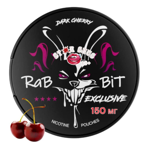 Снюс Rabbit Wild Cherry 150 мг Снюс Rabbit Wild Cherry 150 мг