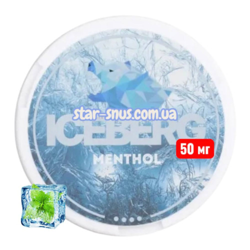 Снюс Iceberg Menthol 50 мг Снюс Iceberg Menthol 50 мг